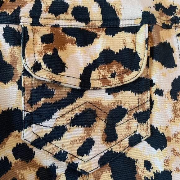 Animal Print light-weight denim-style jacket - Picture 2 of 6